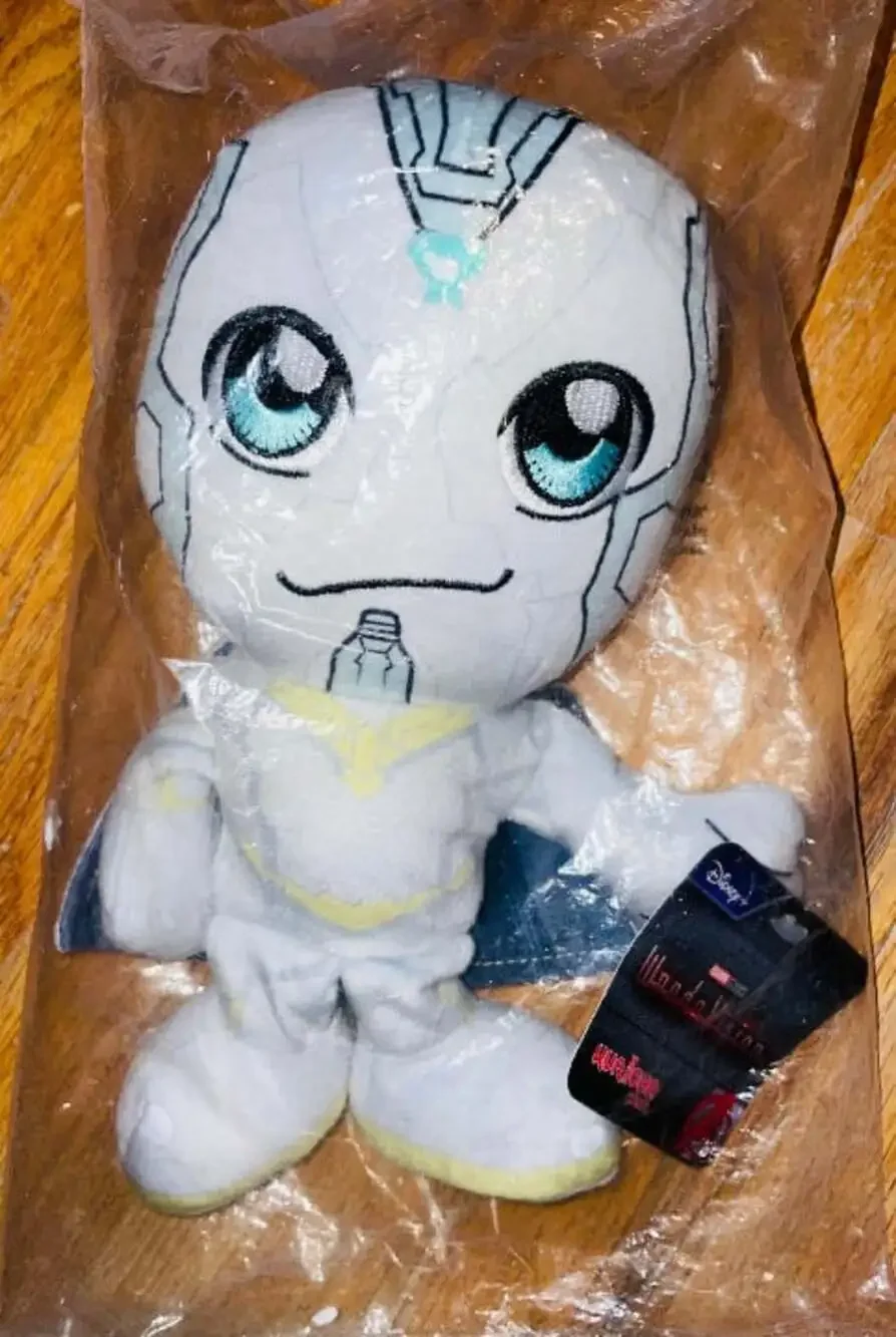 NEW/SEALED Disney Marvel Wanda Vision Kuricha Plush 9” Vision ~ FREE SHIPPING!